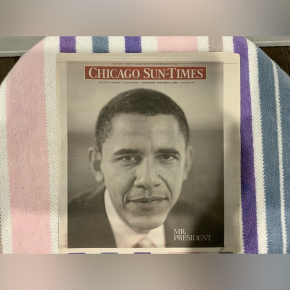 2008 Chicago Sun Times President Barack Obama Edition